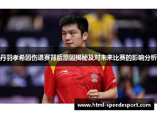 丹羽孝希因伤退赛背后原因揭秘及对未来比赛的影响分析